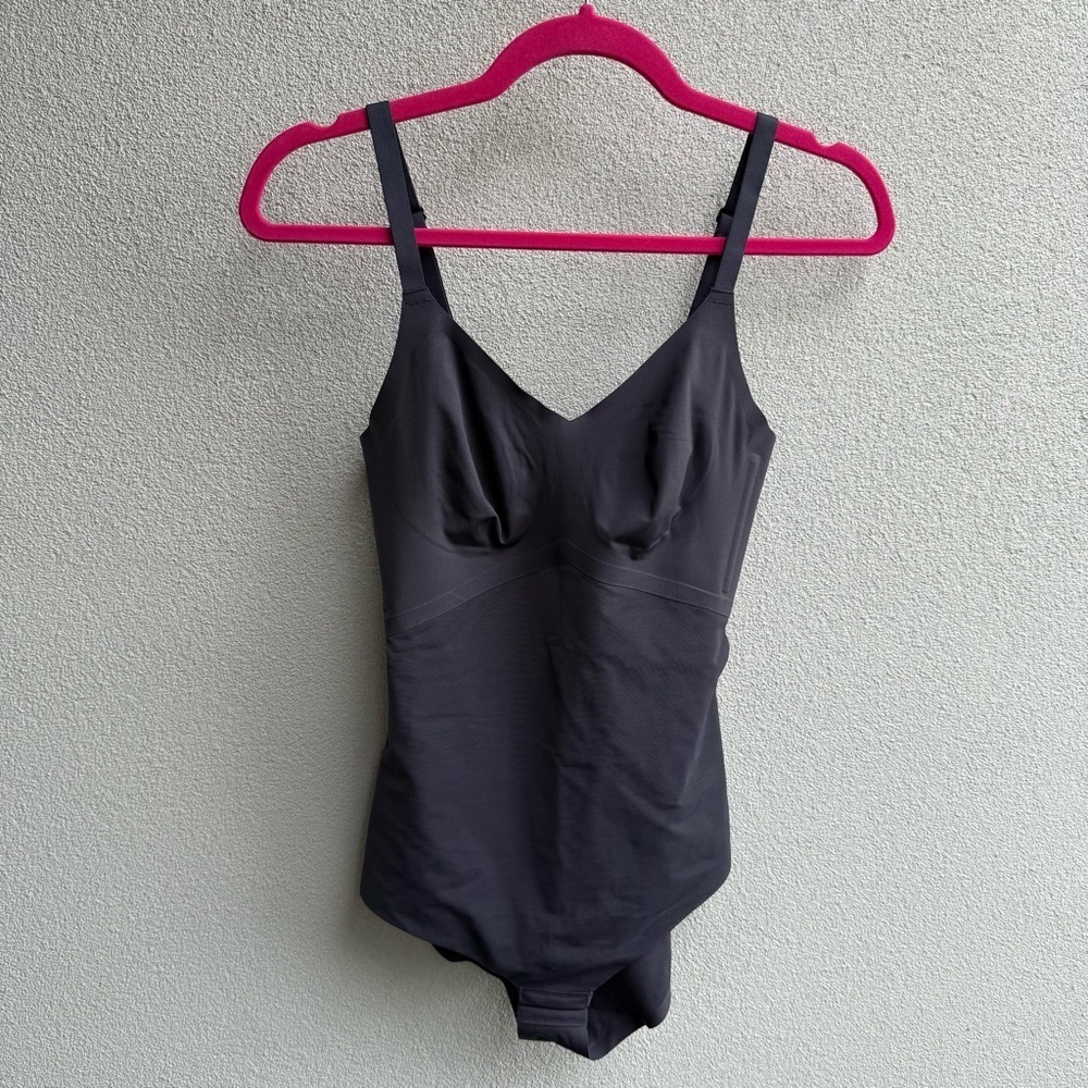Honeylove Tank Bodysuit in Gray Size: Small (S) Shapewear